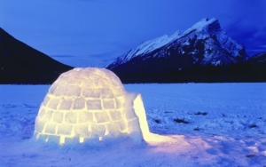 ou passer noel sous la neige igloo
