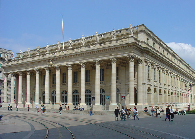 visites journées du patrimoine grand théâtre de Bordeaux 