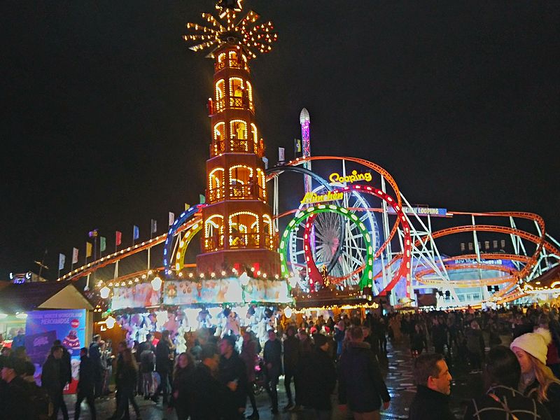 ou partir en décembre londres winter wonderland illuminations marché noel