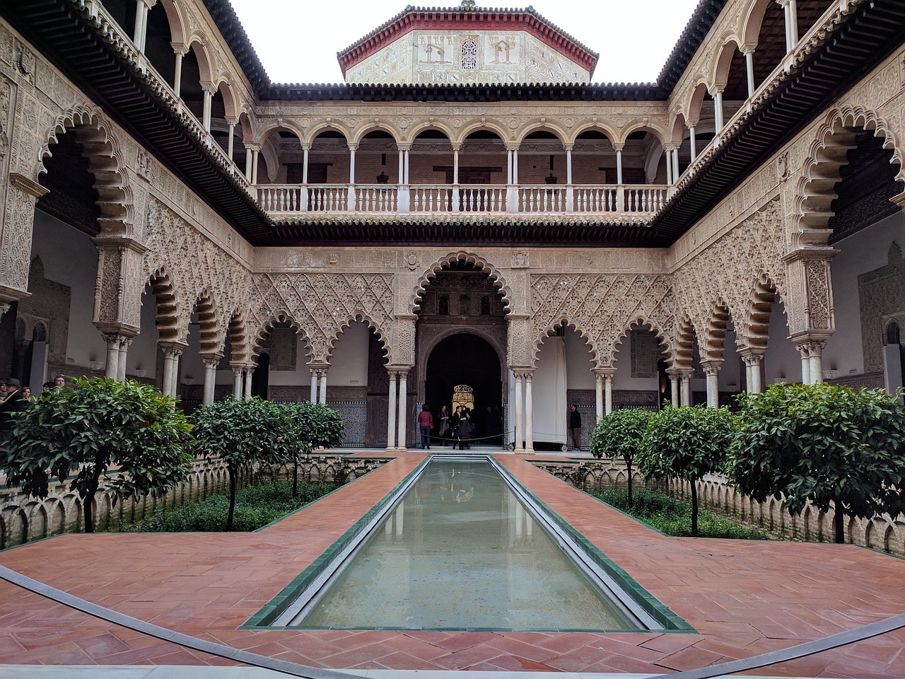 ou partir en décembre séville palais alcazar 