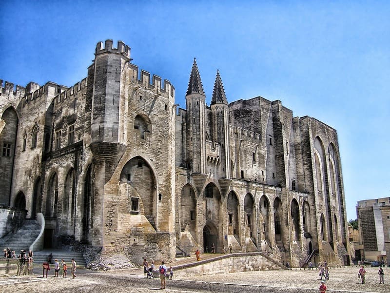 visiter Avignon - le palais des Papes