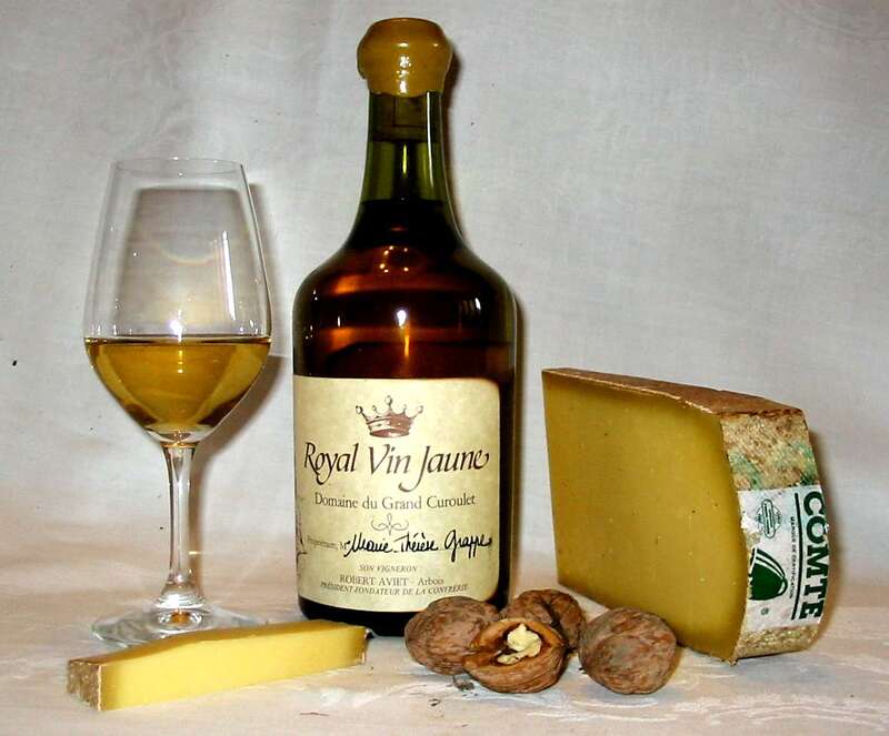 vin jaune du jura - spécialités Jura