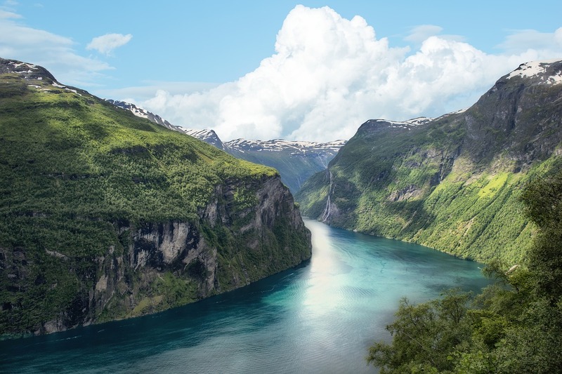 Paysage Fjord Norvège - Plus beau paysage d'Europe -