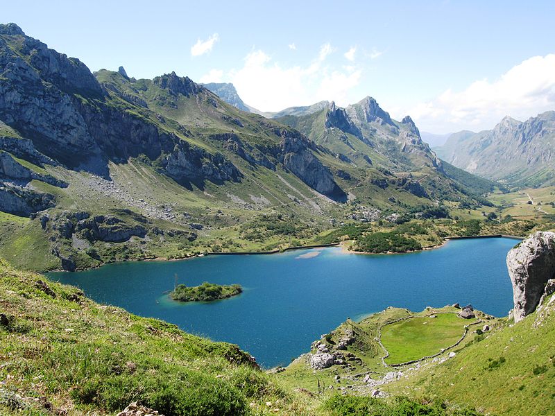 parc naturel de Somiedo dans les Asturies - Paysage Montagne Lac