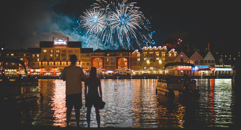 voyage romantique photo carte postale