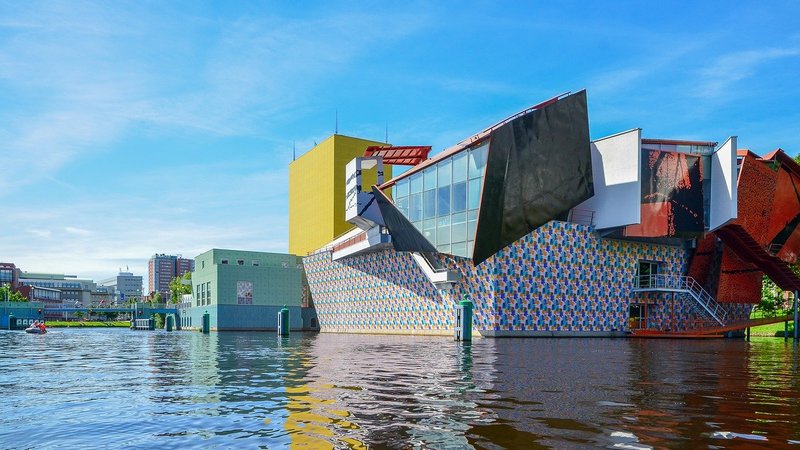 architecture colorée Groningen