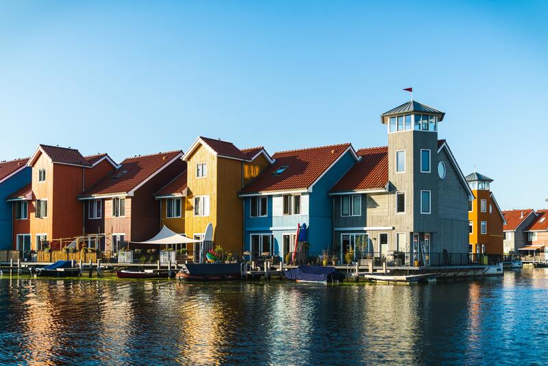 maison ville de Groningen aux Pays-Bas