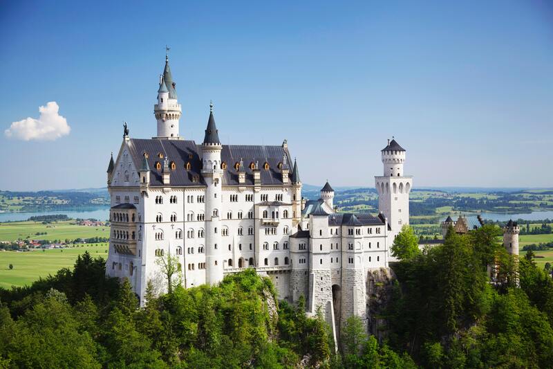 château de Neuschwanstein en Allemagne