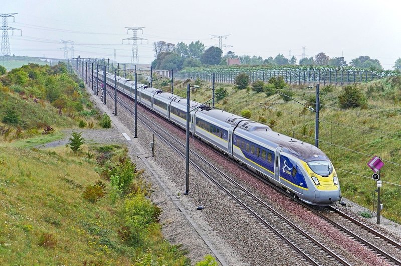 train eurostar en angleterre