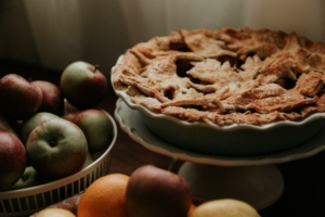sheperd’s pie tarte et coupe de fruits