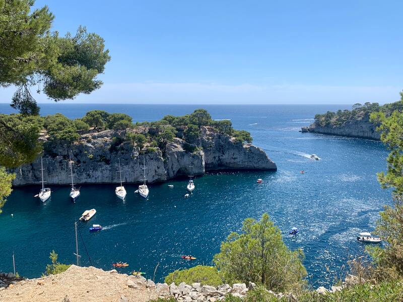 calanques de cassis méditerranée