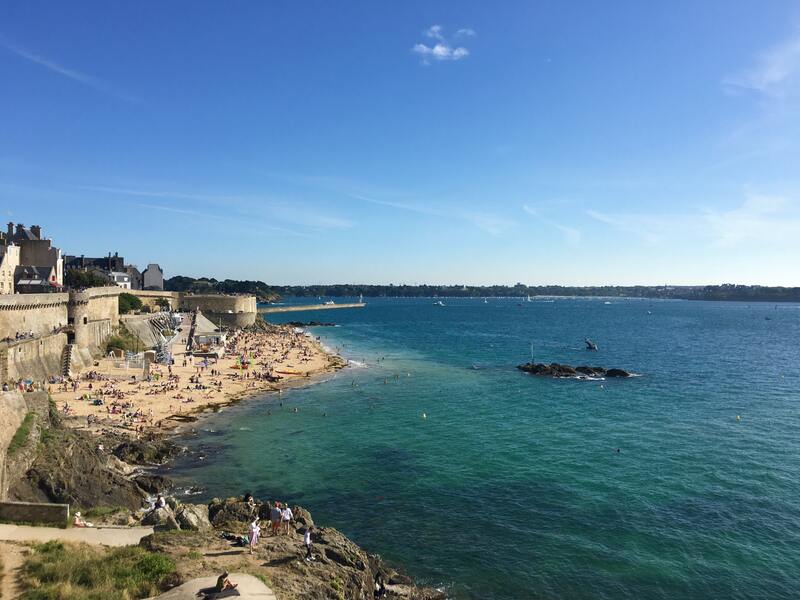 plage de saint malo