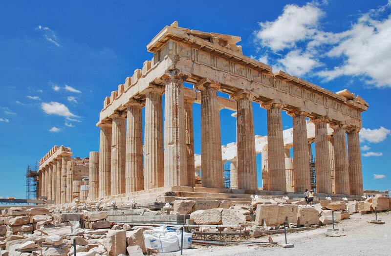 athènes monument historique parthénon