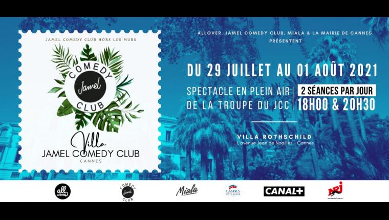 festival en france 2021 - affiche Villa Jamel Comedy Club