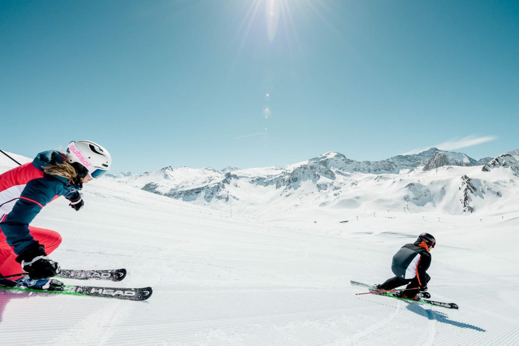 Ski Tignes 1800 : activité ski hiver 