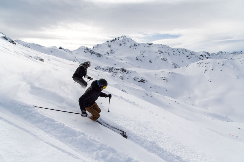 Valmeinier ski alpin : activité hiver montagne