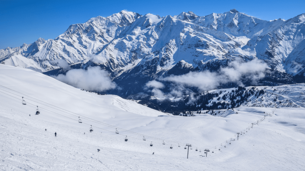 ski mont blanc contamines montjoie activité hiver 2022