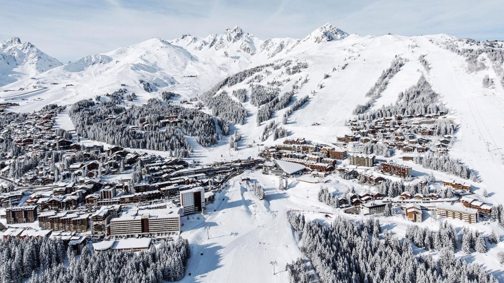 Fêter Noël la station luxueuse de Courchevel