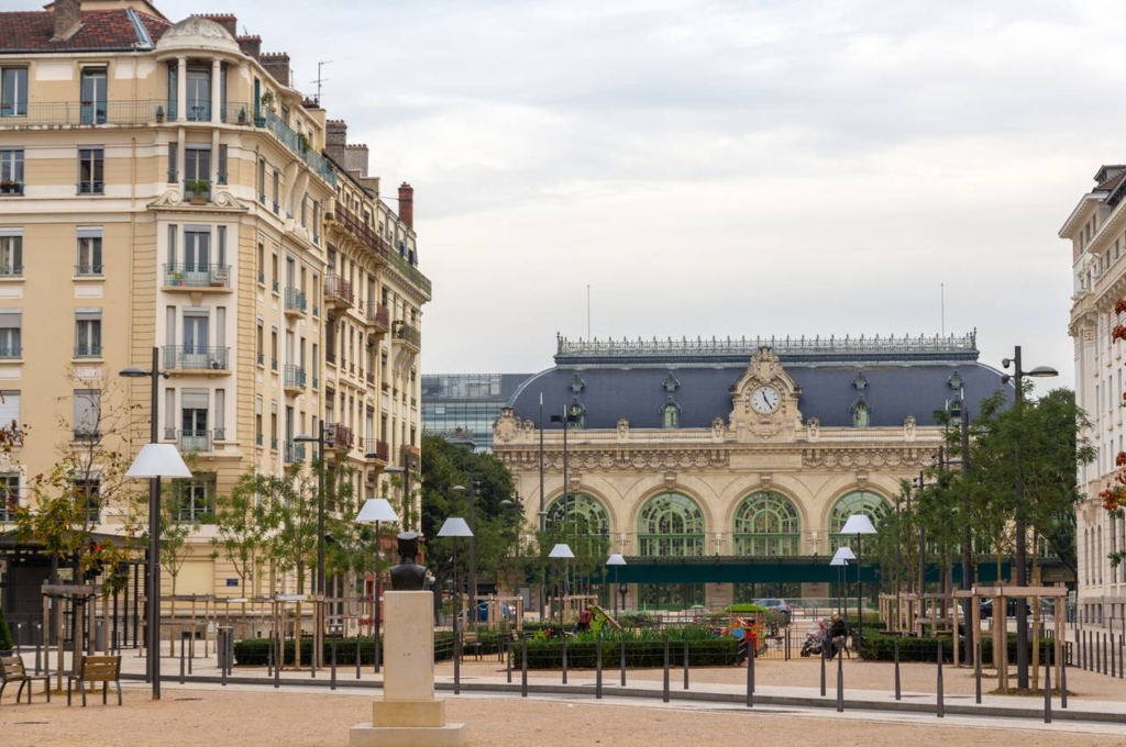 quartier des Brotteaux à Lyon