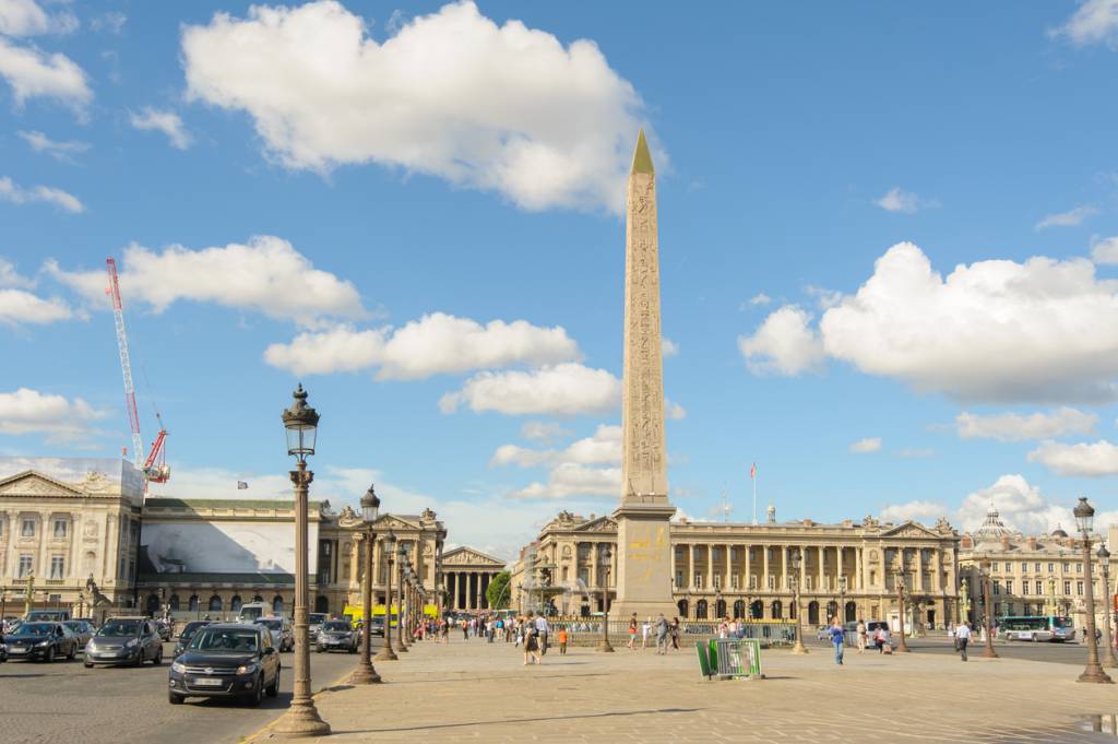 place de la concorde à Paris