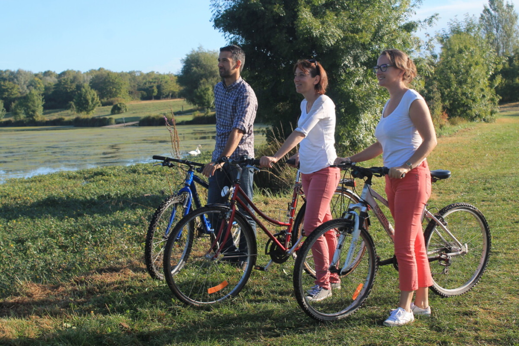 balade à vélo à Saintes