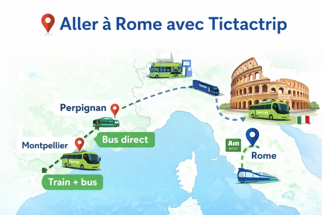 Rome avec Tictactrip