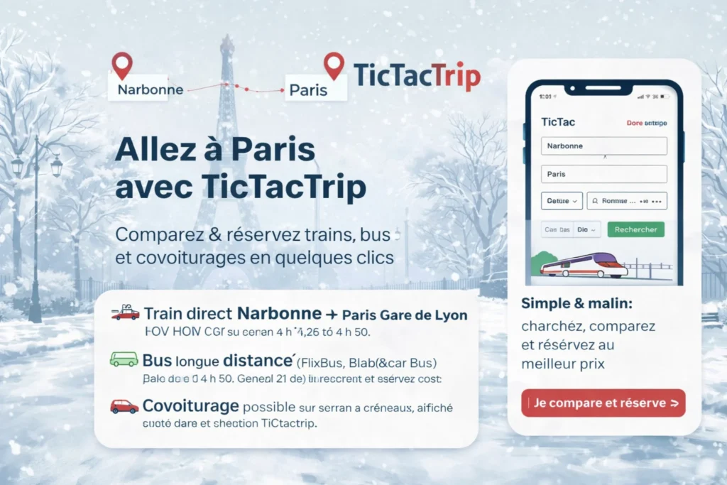 Tictactrip Train Paris