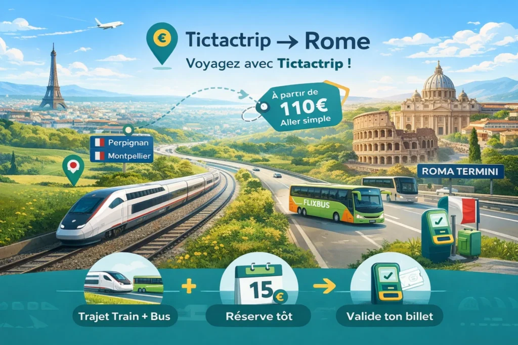 tictactrip rome