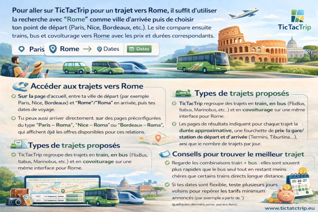 rome tictactrip