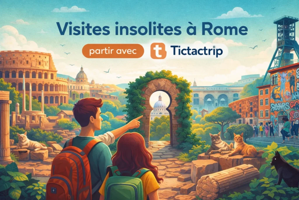 aller à rome avec Tictactrip