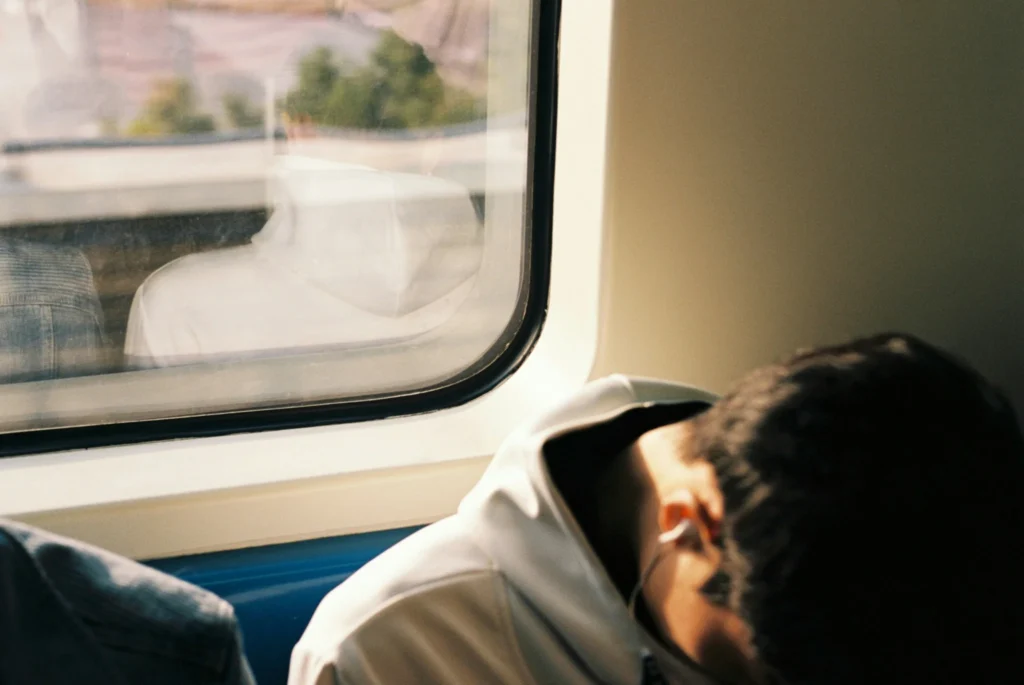 dormir dans un bus
