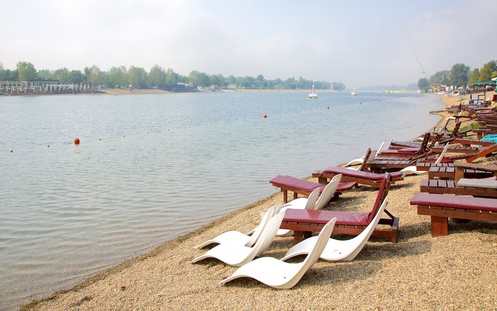 où partir en avril - île de Ada Ciganlija Belgrade