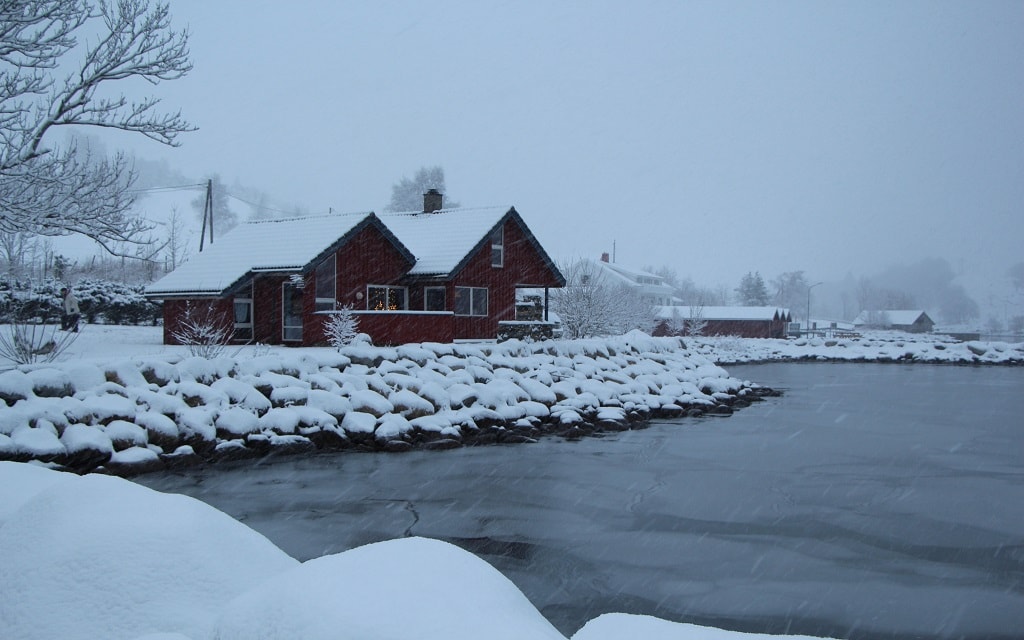 Norvège pas cher hytte petit châlet authentique 