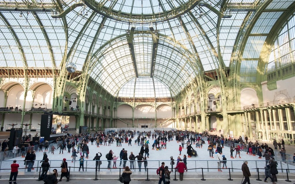 que faire a paris quand il neige patinoire grand palais paris patinage artistique